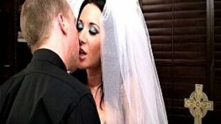 Sexy Bride Jayden James Fucks Her Priest porn video